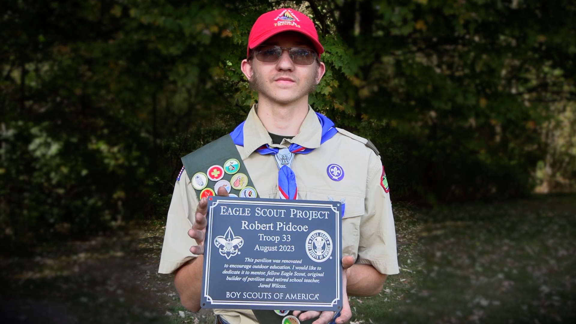 WARRIORS CENTRAL: EAGLE SCOUT PAVILION PROJECT