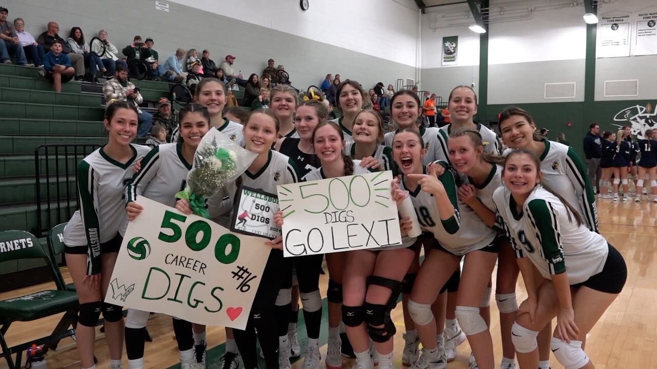 Wellsboro sweeps CV, Urena hits 500 digs